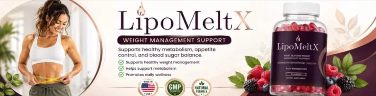 LipoMeltX Premium Metabolism & Healthy Weight Support Formula